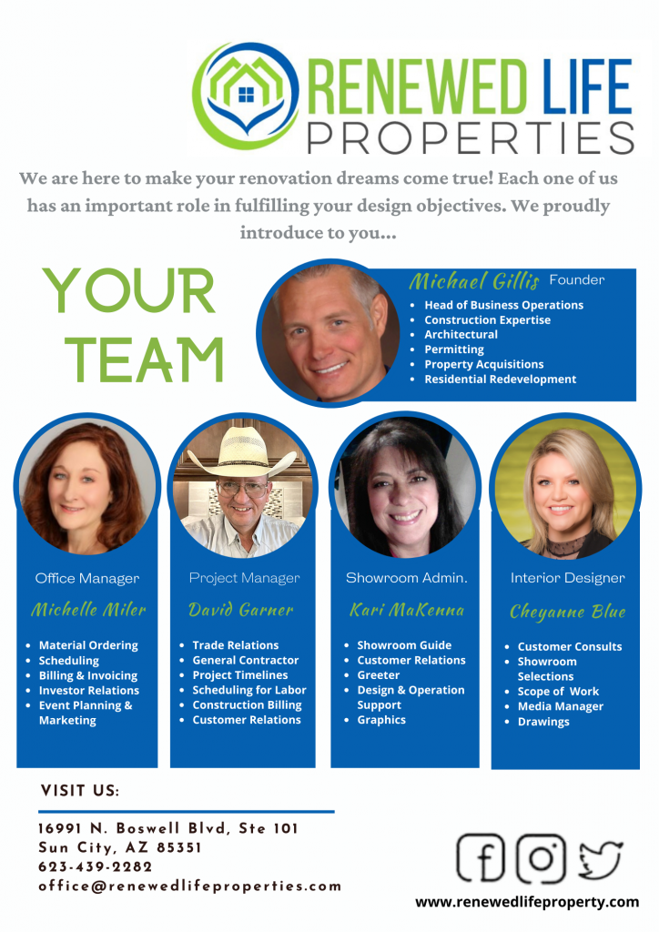 Team Flyer - Renewed Life Properties